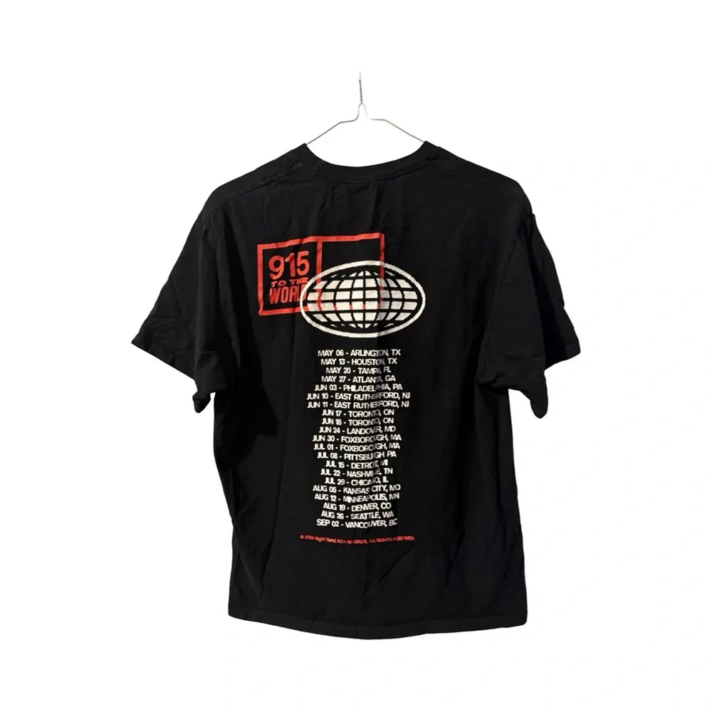 KHALID Summer Tour Black T-Shirt with Red Graphic Men's Size Large - Picture 5 of 10